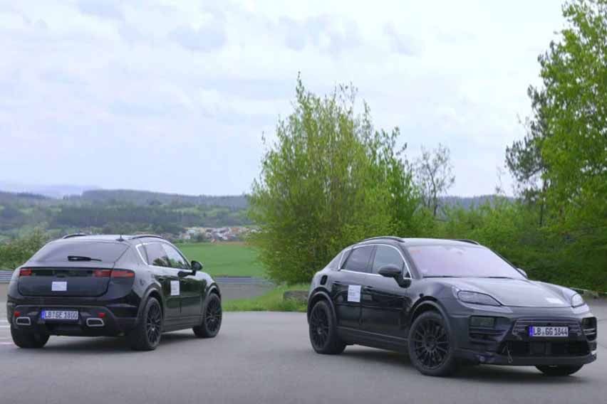 Porsche Macan SUV spy shots