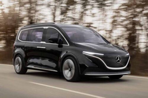 Mercedes-Benz EQT electric van revealed