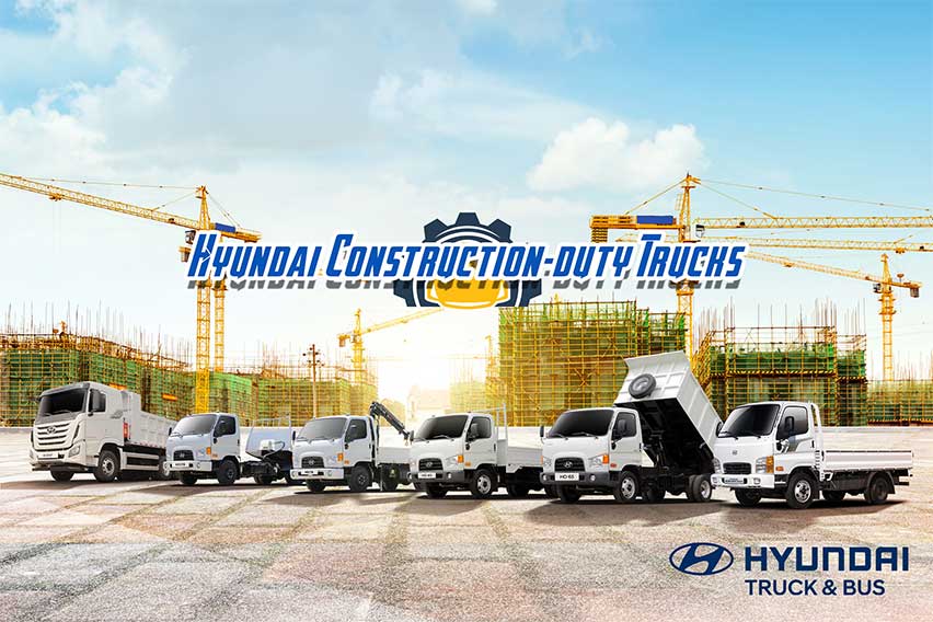 Hyundai construction-duty trucks expected to help with infra push