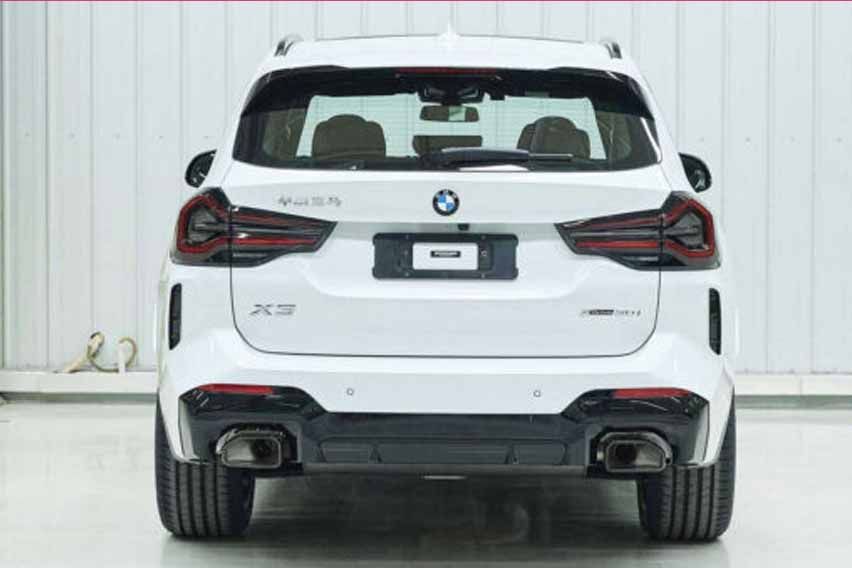 BMW X3 facelift images