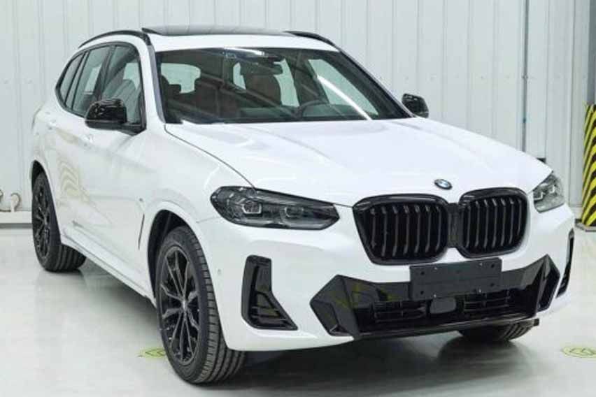BMW X3 facelift details