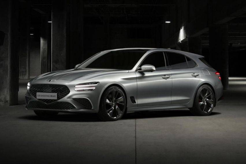 Genesis just made its G70 Shooting Brake official