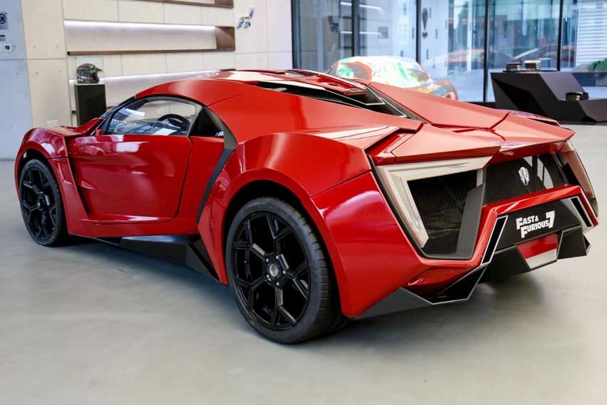Lykan HyperSport supercar AUCTION