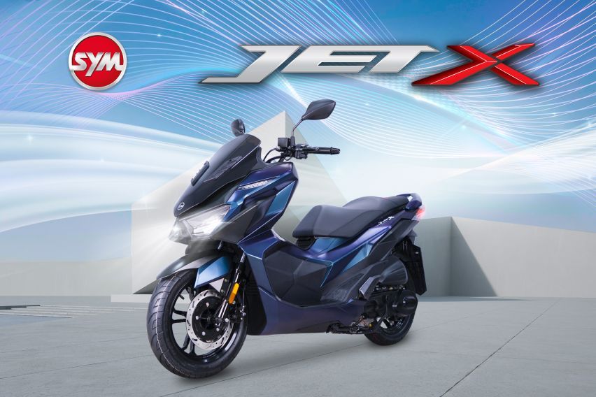 2021 SYM Jet X 150 maxi-scooter launched in Malaysia