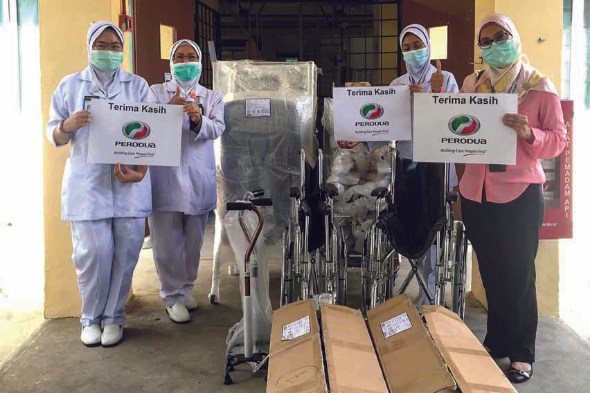 Perodua medical support to hospital