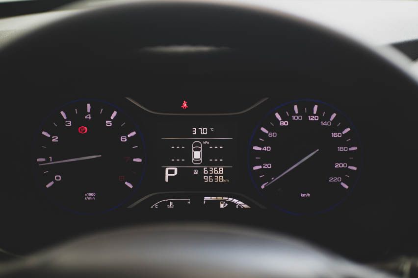 GAC GA4 Gauge Cluster