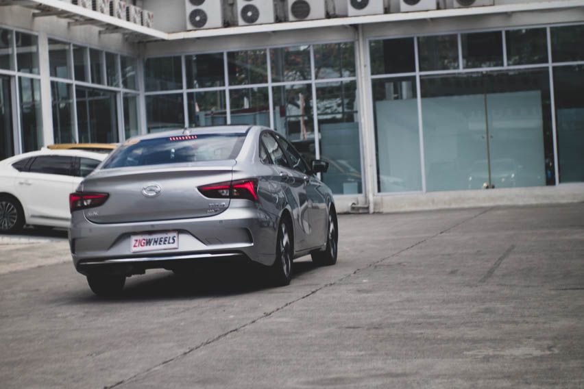 GAC GA4 Rear on the Road