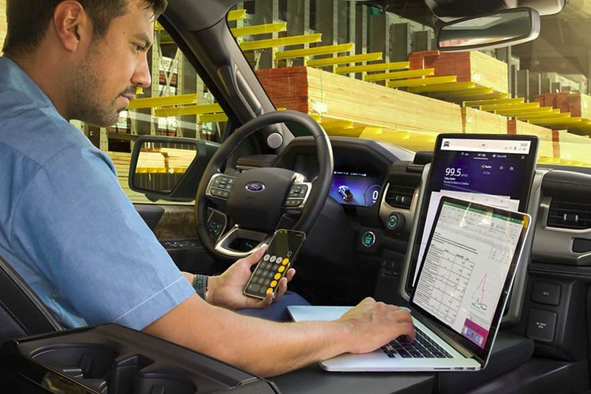 Ford F-150 Lightning interior