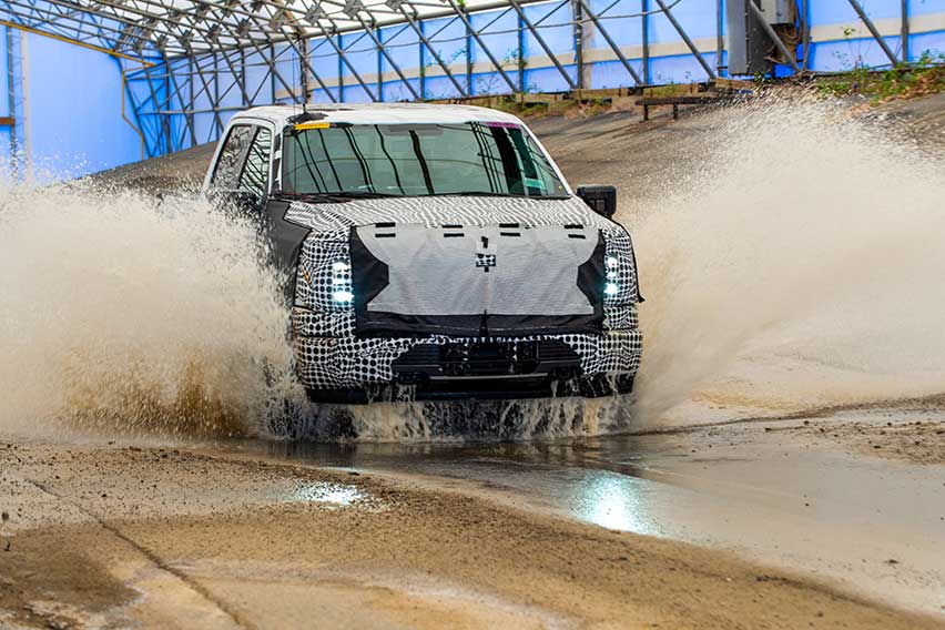 Ford F-150 Lightning on Build Ford Tough