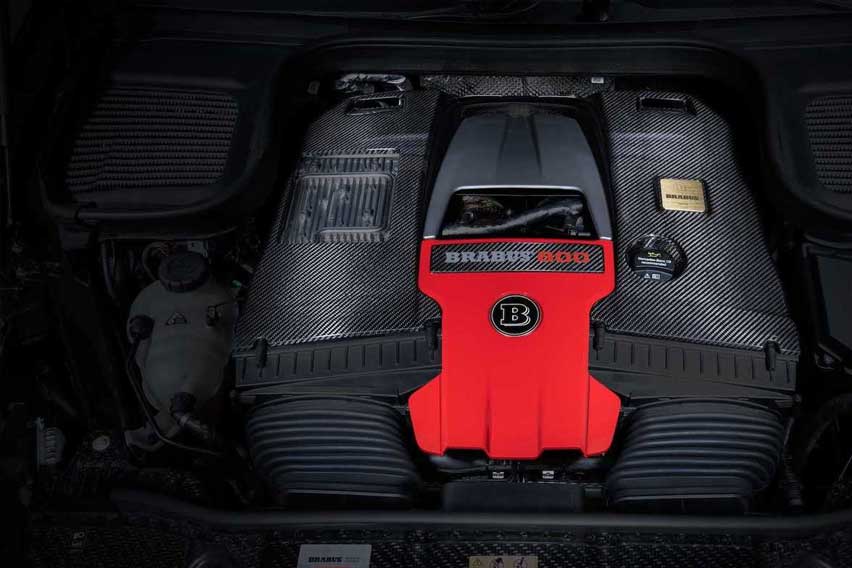 Brabus 800 Mercedes-AMG GLS 63 engine