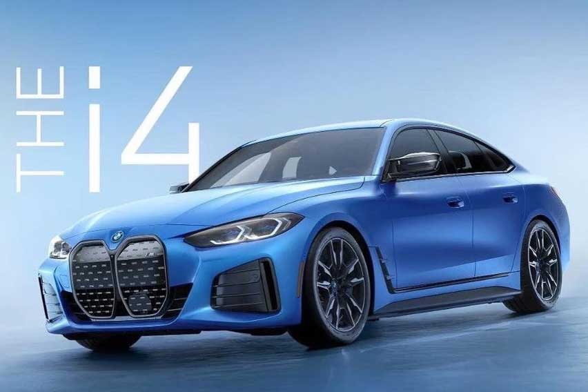 Images of upcoming BMW i4 M50 xDrive leaked online 