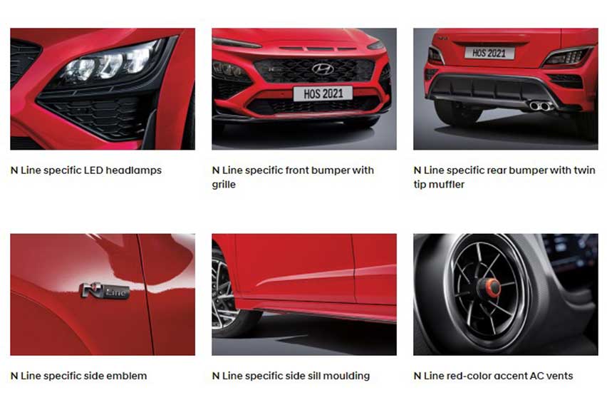 Hyundai Kona N Line features