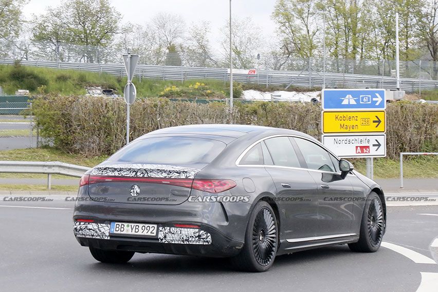 Mercedes AMG EQS spyhot