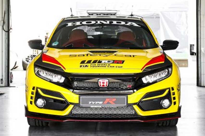Limited-edition Honda Civic Type R again became the WTCR’s official safety car