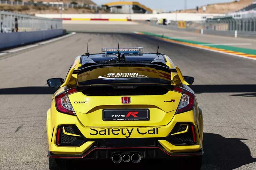 Honda Civic Type R Limited Edition is the official safety car for 2021 WTCR