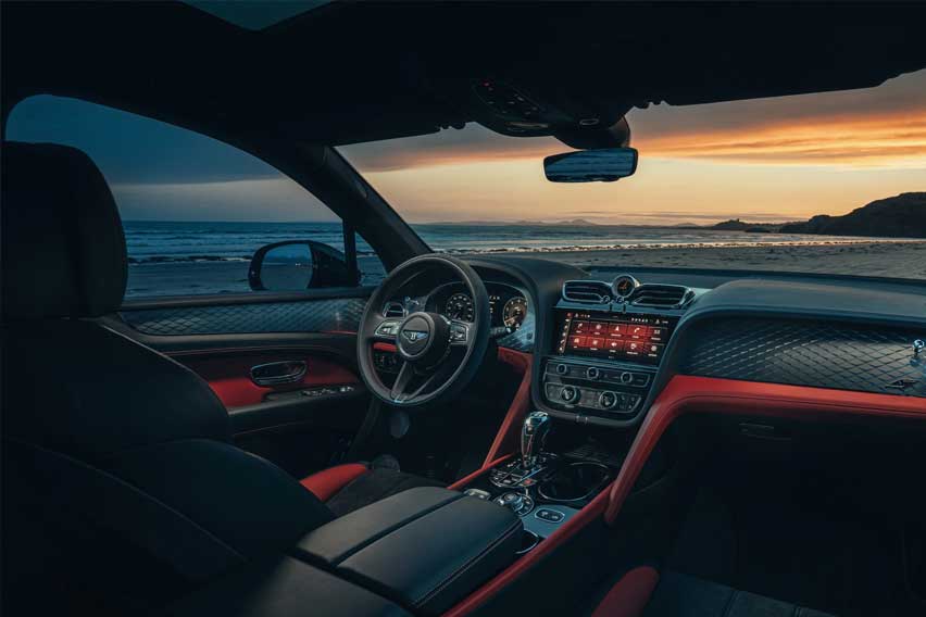 Bentley Bentayga S  interior