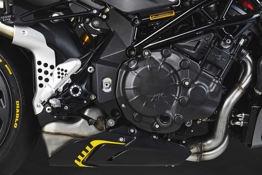 2021 MV Agusta Rush 1000 engine