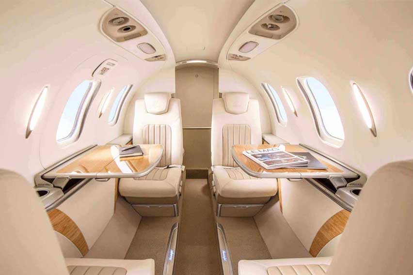 HondaJet Elite S interior