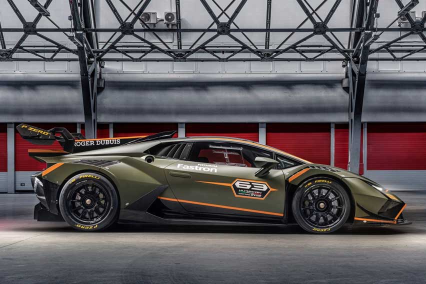 Lamborghini Huracan Super Trofeo EVO2 side