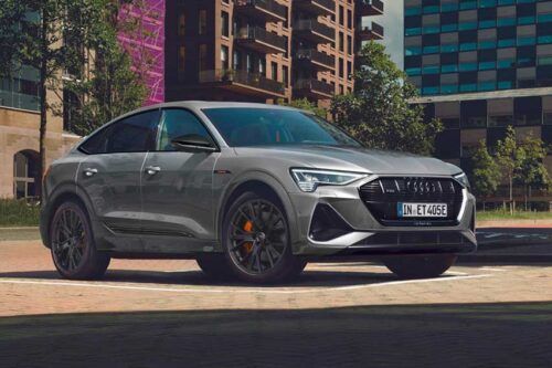 Audi revamps the e-tron with an S-Line Black edition in Europe