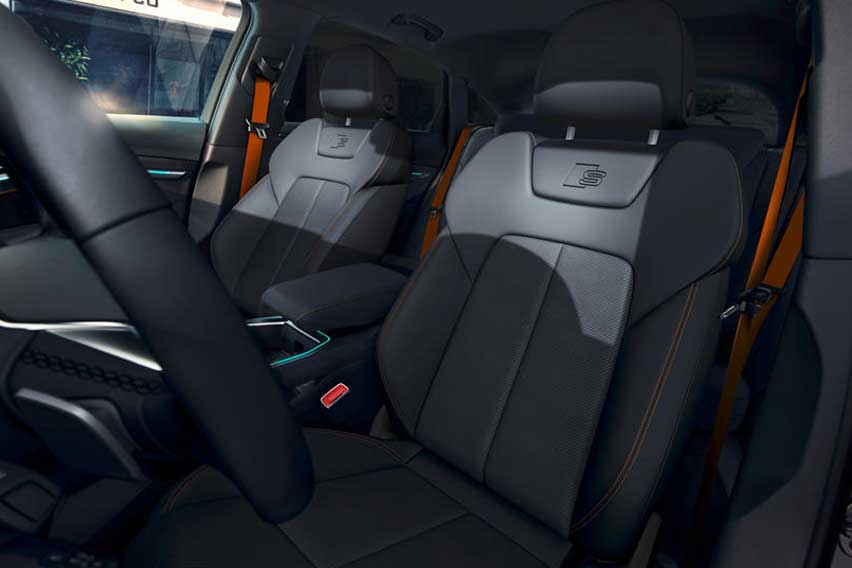 Audi e-tron  S-Line Black edition interior