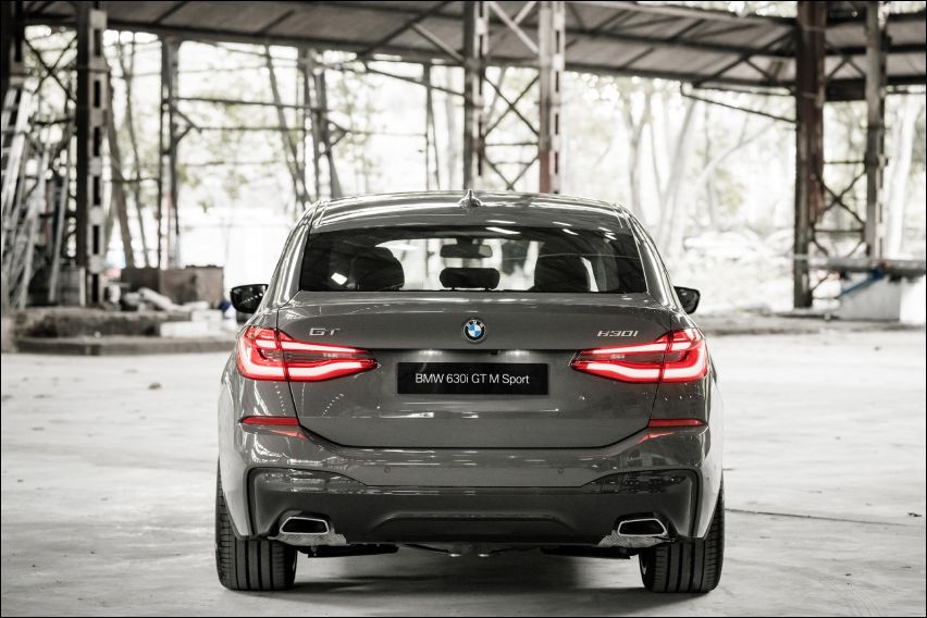 BMW 6 Series Gran Turismo facelift rear