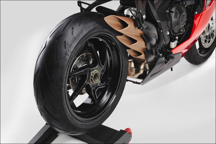 MV Agusta F3 800 rear image