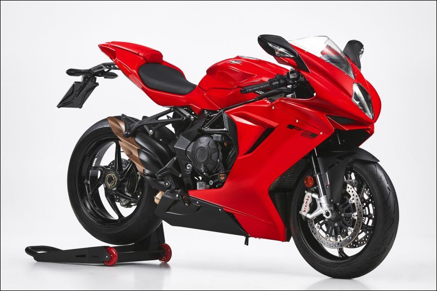 MV Agusta F3 800 updated for 2021 model year 