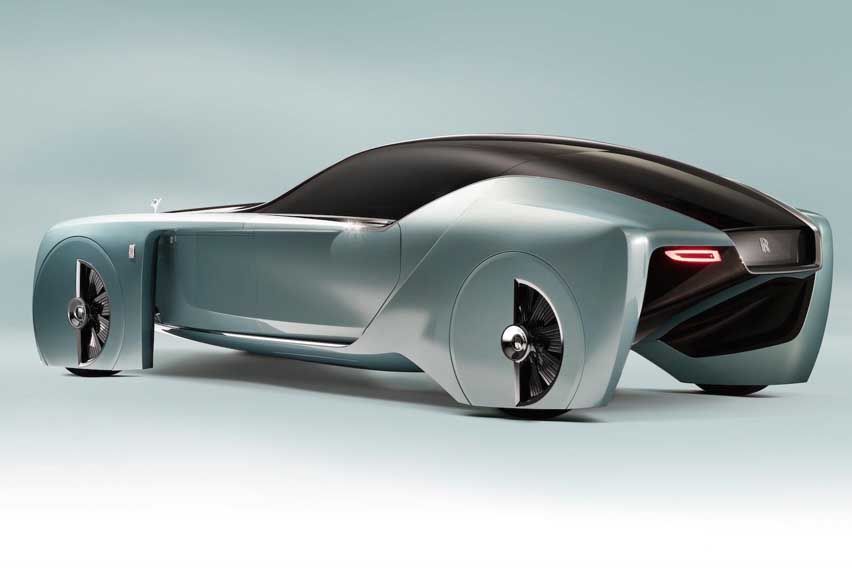 Rolls Royce Silent Shadow EV rear