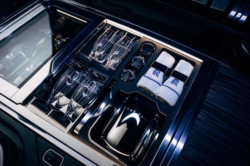 Rolls Royce Boat Tail rear deck