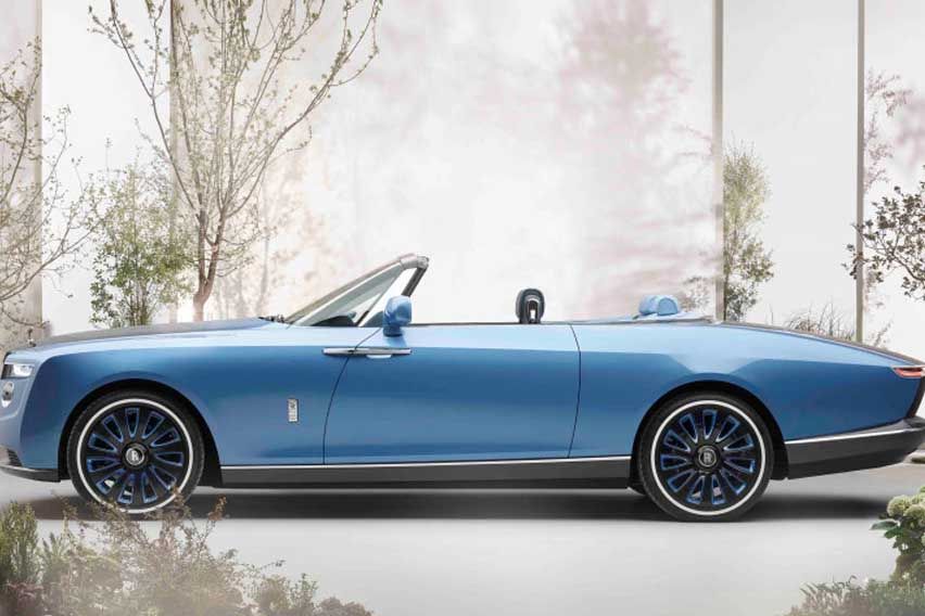 Rolls Royce Boat Tail side