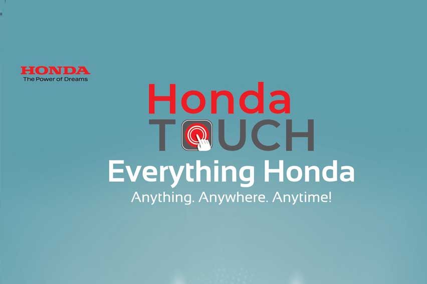 Honda Touch application 