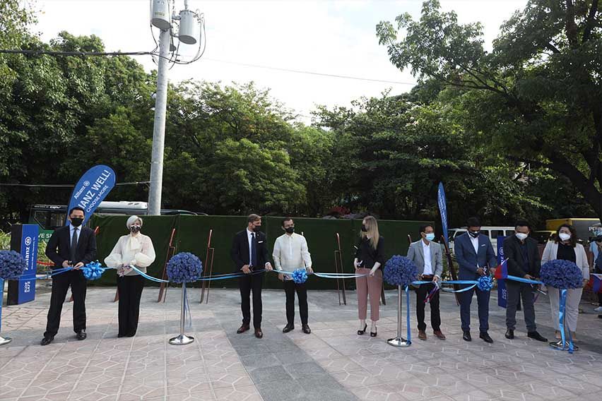 Allianz PNB Life Bike Rack Art Installation Inauguration Ceremony