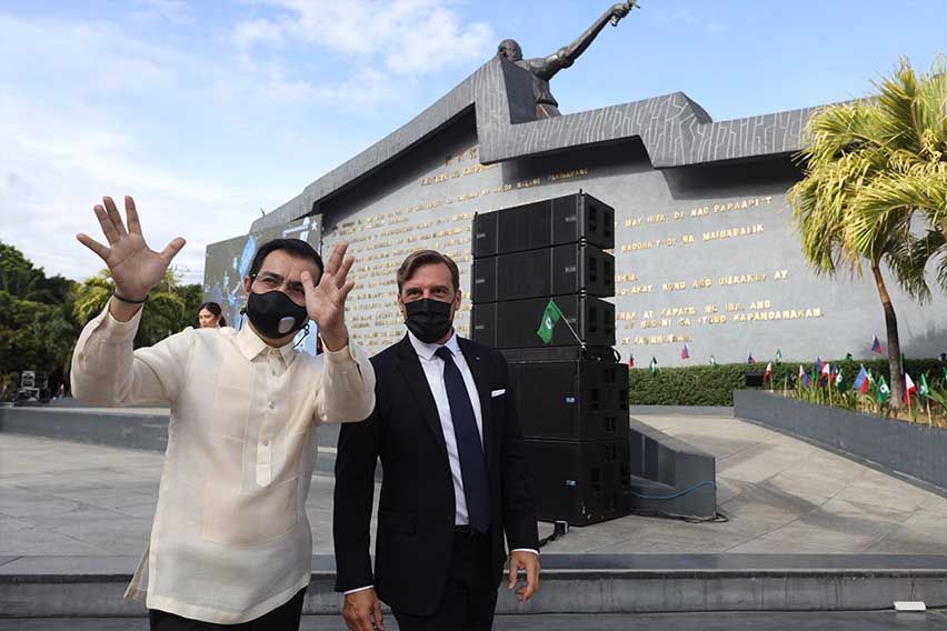 Allianz PNB Life Bike Rack Art Installation Inauguration Ceremony