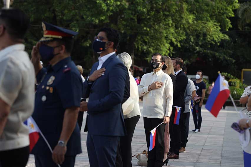 Allianz PNB Life Bike Rack Art Installation Inauguration Ceremony