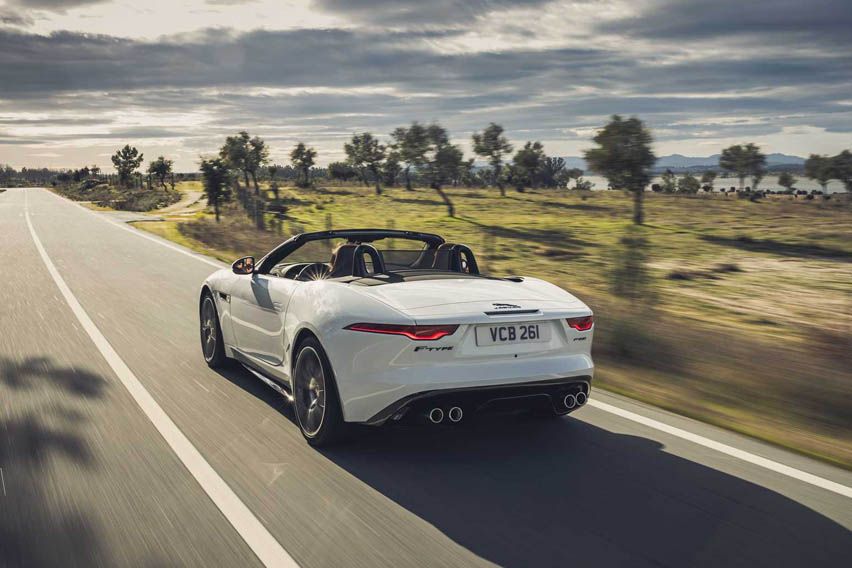 2022 Jaguar F-Type rear