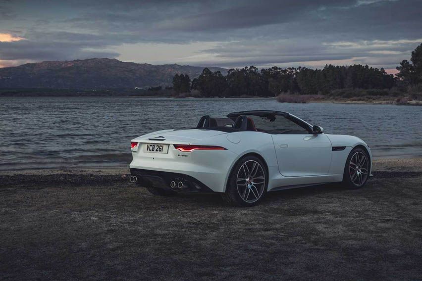 2022 Jaguar F-Type rear