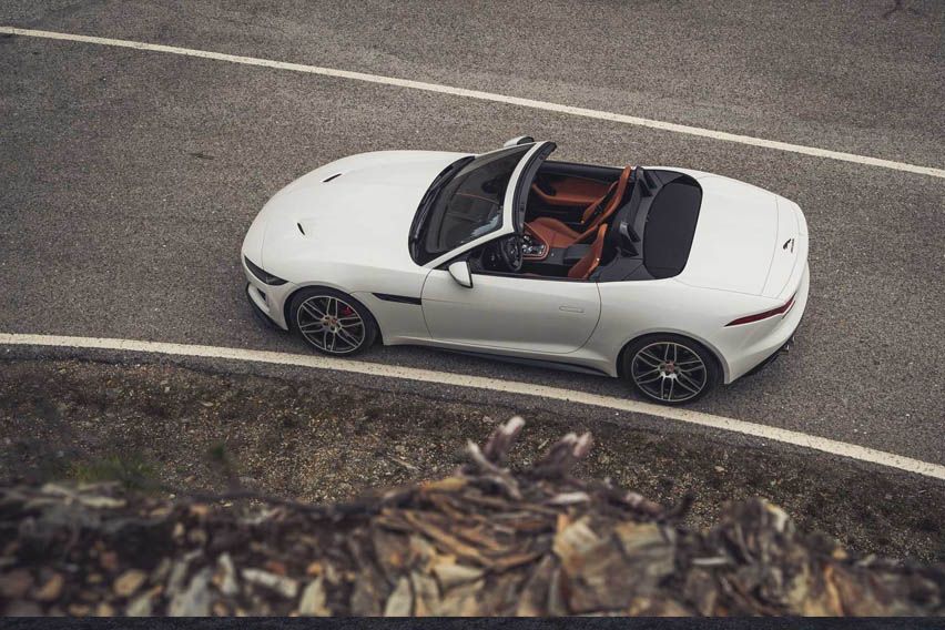 2022 Jaguar F-Type side