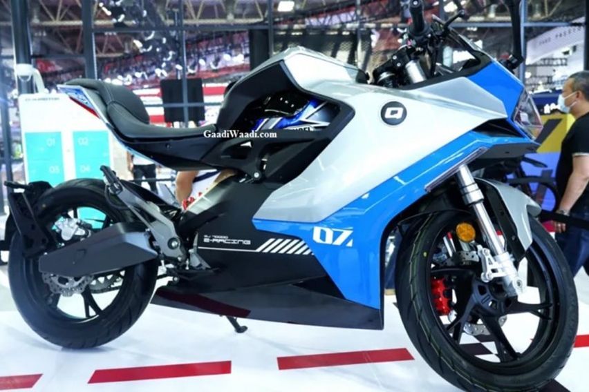 Qianjiang Kenalkan Konsep Sportbike Listrik, Disinyalir Pakai Merek Benelli