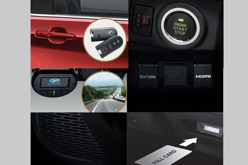 2021 Perodua Aruz utility features