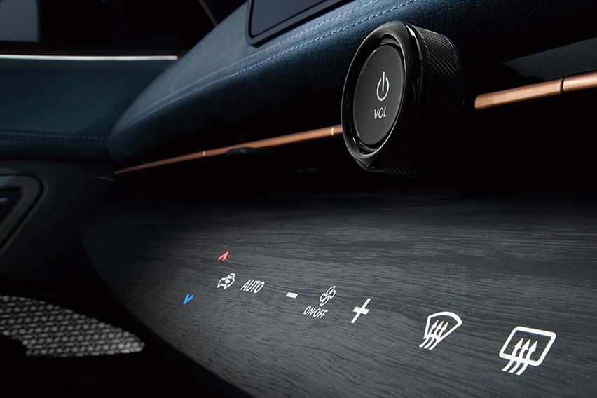 Nissan Ariya Interior Climate Controls