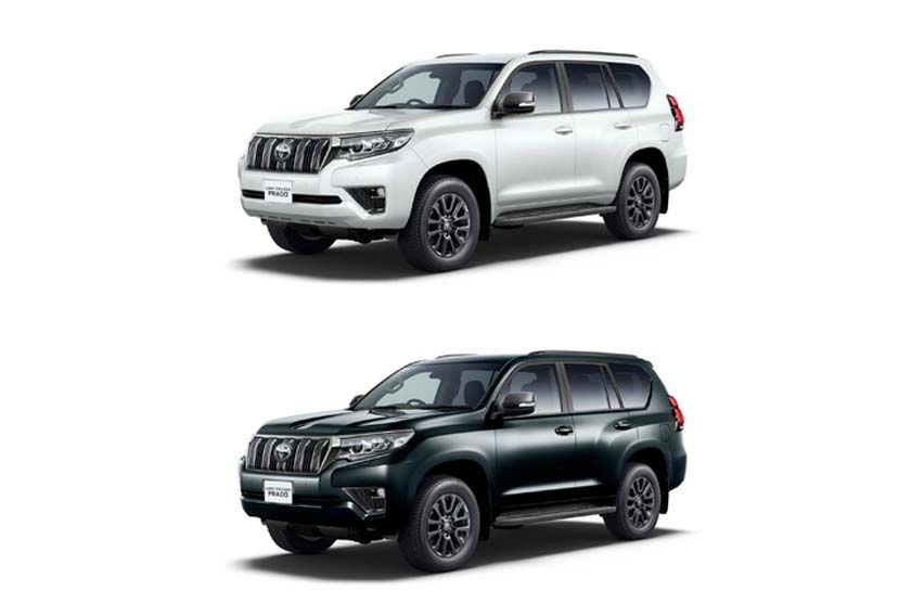 apan-limited 70th anniversary Toyota Prado colours
