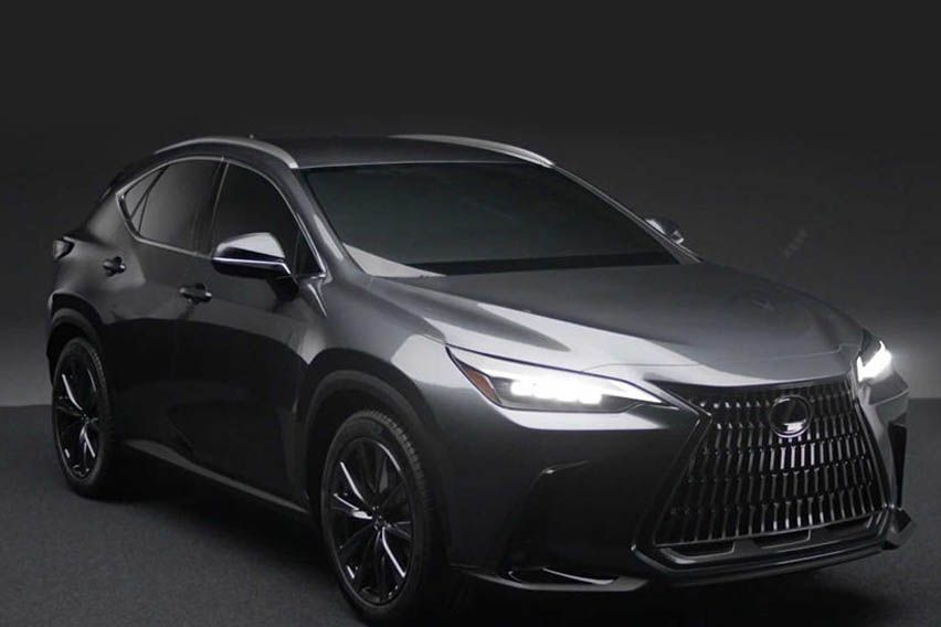 Lexus NX leaked video shots
