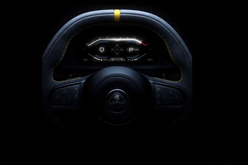 Lotus Emira instrument cluster