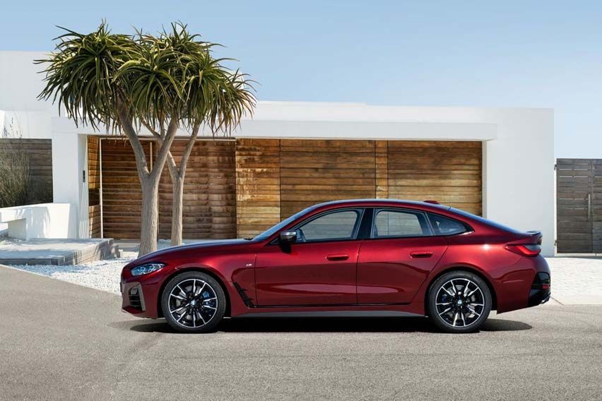 New BMW 4 Series Gran Coupe side