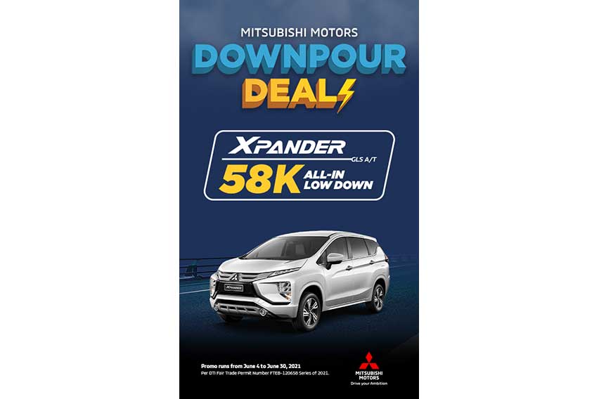 Mitsubishi Xpander - Mitsubishi Downpour Deals (June 2021)
