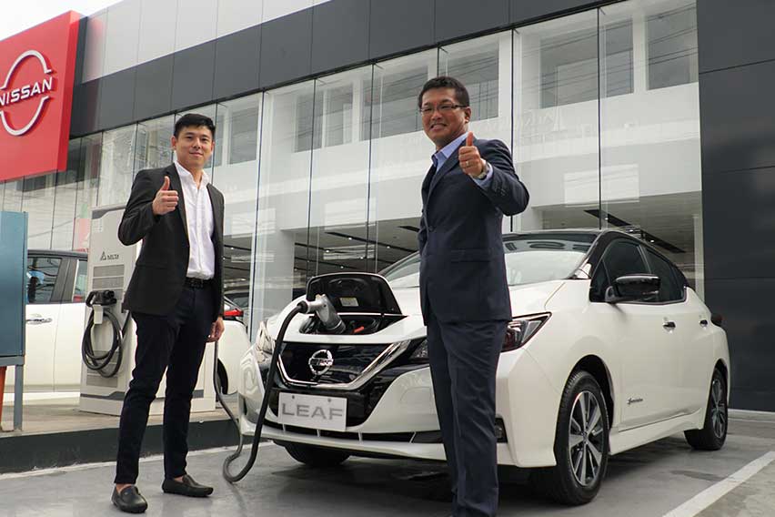 Nissan PH rolls out Leaf EV in Davao