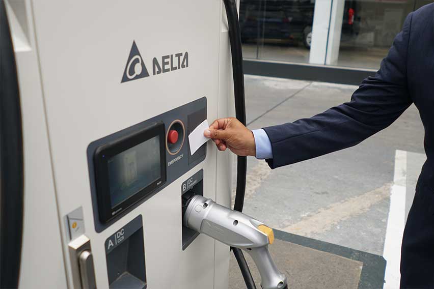 Nissan Electric Vehicle (EV) Charging Station