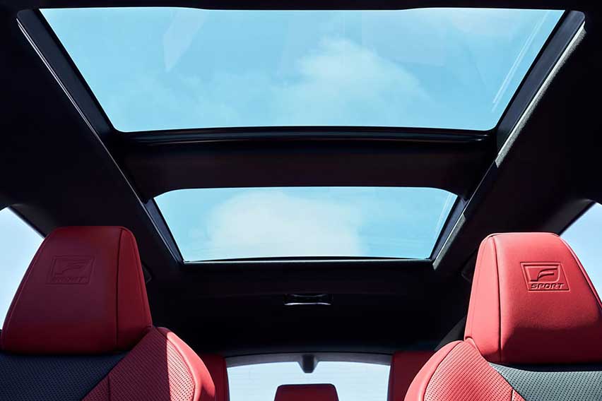 Lexus NX Panoramic Moonroof