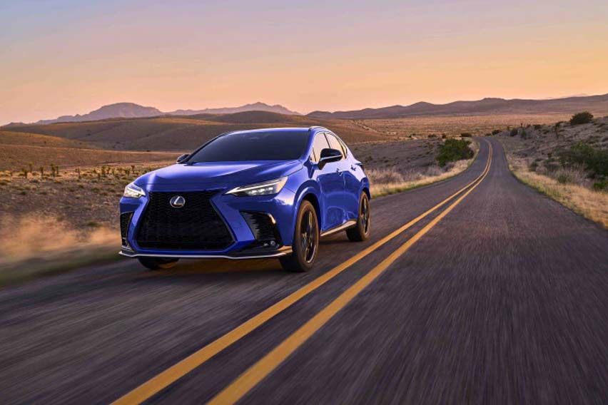 New Lexus NX front